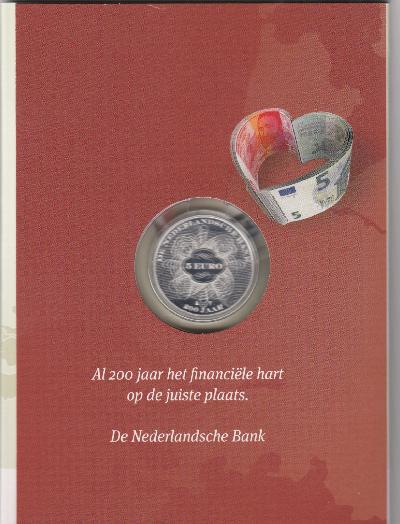Beschrijving: 5 Euro NEDERLANDSCHE BANK ORIGIN.PACKACE